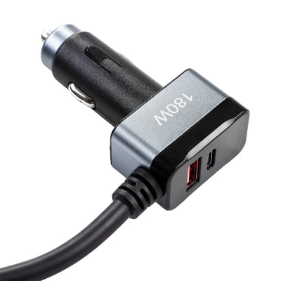 180W Multi-Port 12V Cigarette Car Charger PD3.0 & QC3.0 Fast Charging