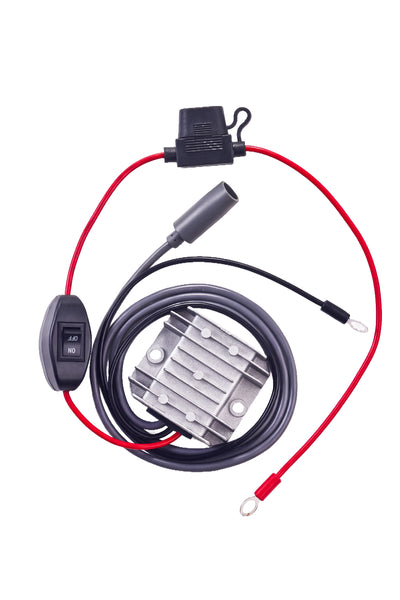 Starlink Mini Battery 12V/24V to 30V/48V Fused Booster On Off Switch