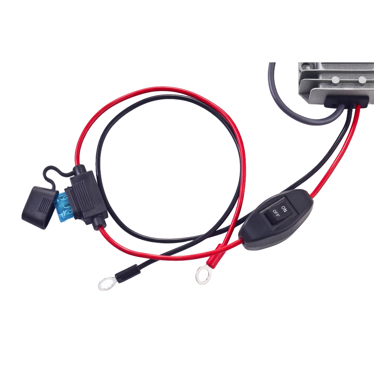 Starlink Mini Battery 12V/24V to 30V/48V Fused Booster On Off Switch