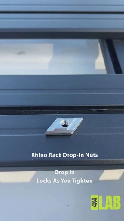 Rhino-Rack Pioneer 6 Channel Nuts – Premium Zwifloc Alternative