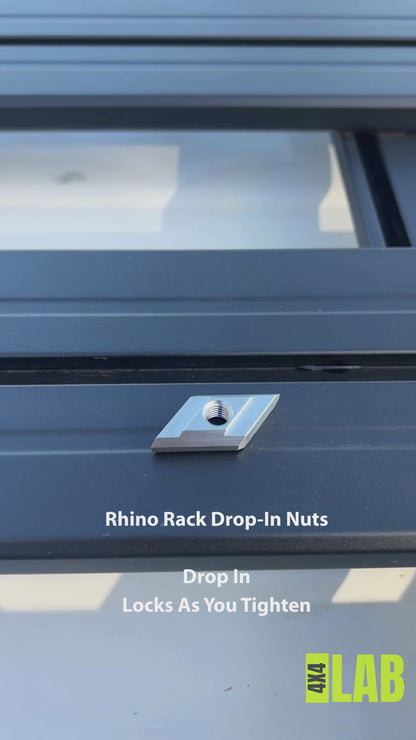 Rhino-Rack Pioneer 6 Channel Nuts – Premium Zwifloc Alternative