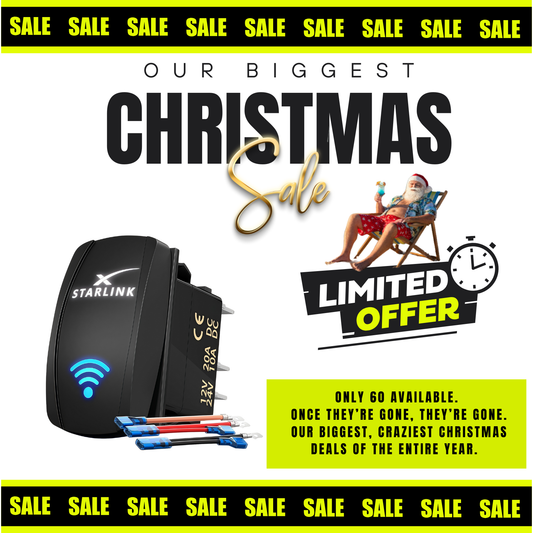 Starlink Illuminated Rocker Switch for Cars, 4WD & Caravans